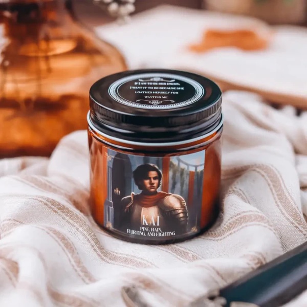 The Bookish Box Powerless Candle